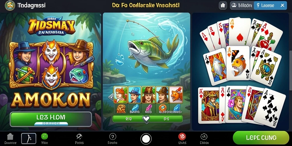 Tampilan permainan slot yang menarik dan penuh warna.