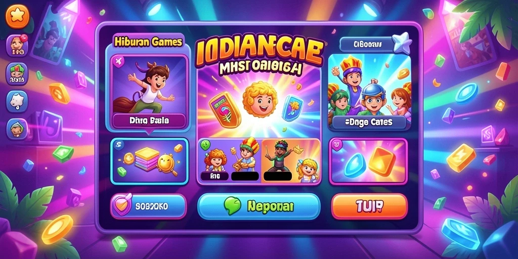 Tangkapan layar dari tampilan menu utama G668.