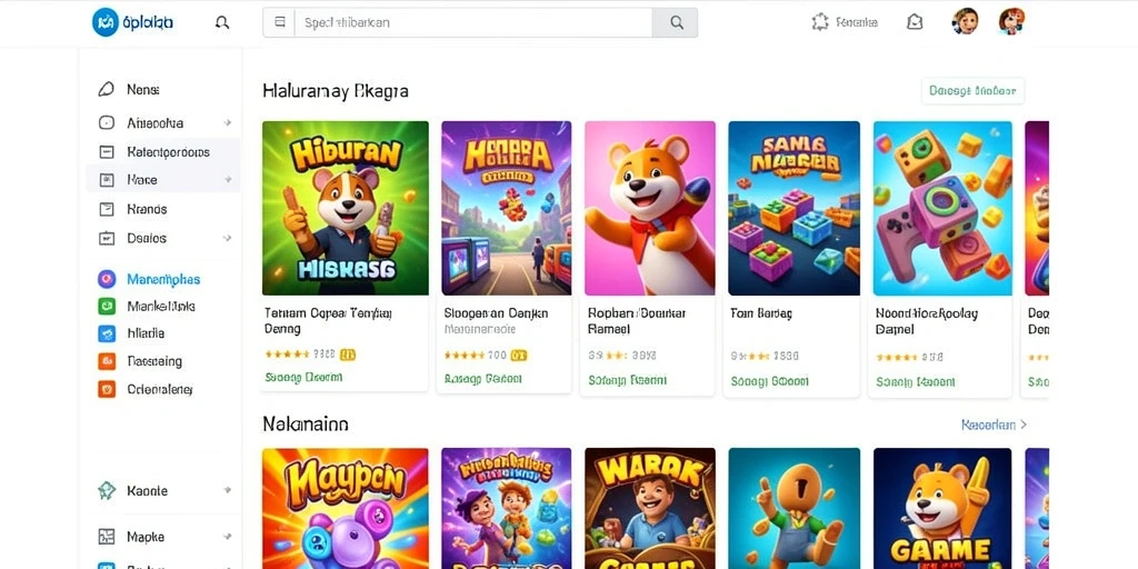 Tampilan antarmuka yang menarik dan mudah digunakan.