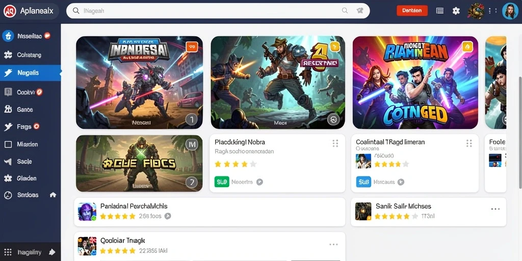 Tampilan awal game ORISTOTO yang menarik.
