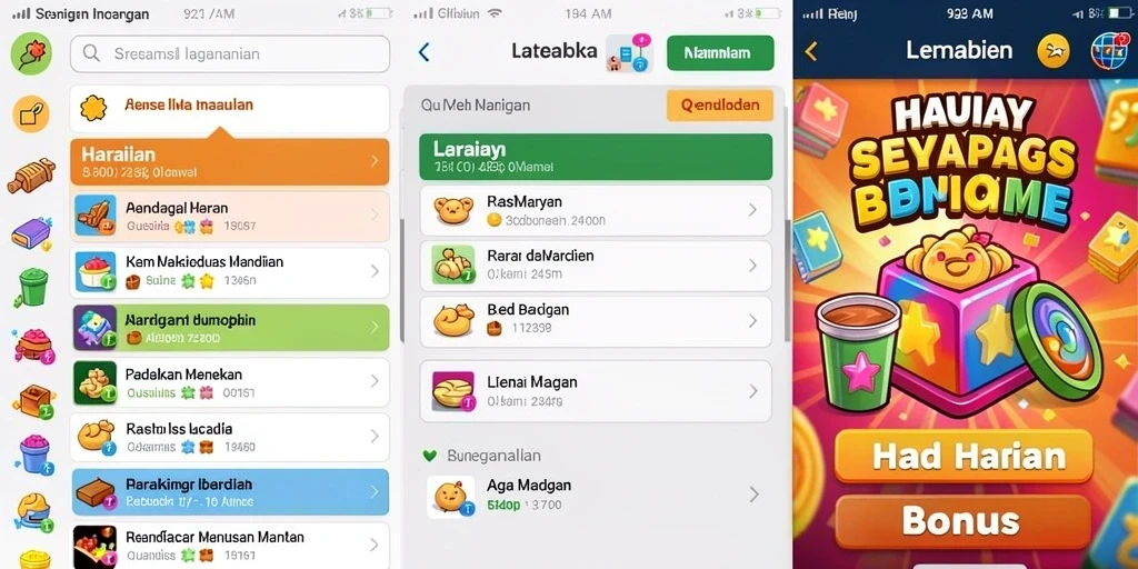 Tampilan antarmuka utama PARTAITOGEL yang menarik.