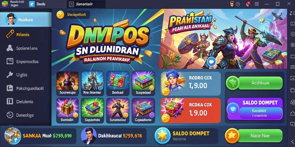 Tampilan grafis yang memikat dan interaktif.