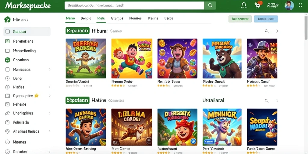 Tampilan antarmuka yang user-friendly dan menarik.