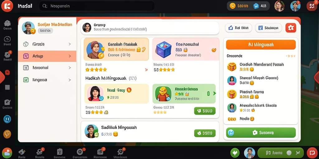 Tampilan awal SUPERWINNER yang menarik.