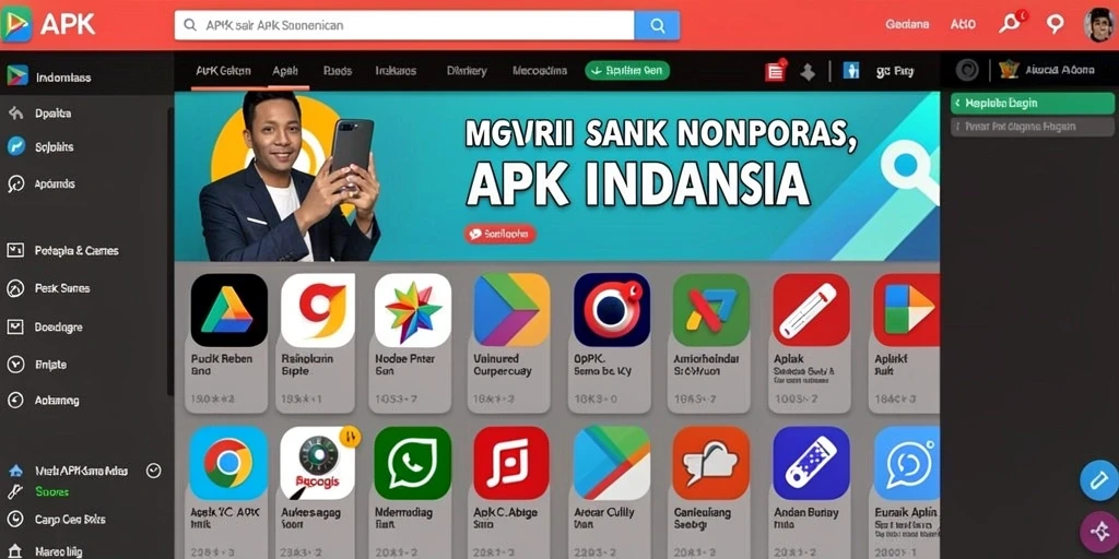 Tangkapan layar menampilkan antarmuka pengguna yang menarik.
