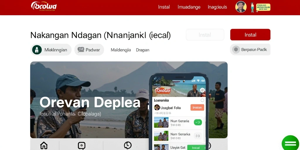 Tampilan antarmuka yang intuitif dan ramah pengguna.