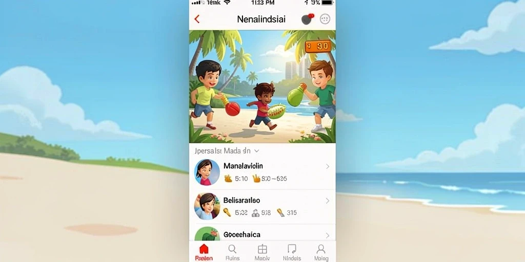 Screenshot menunjukkan karakter utama dalam aksi.
