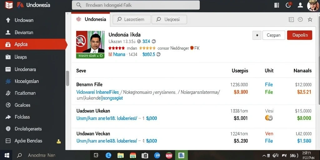 Tampilan antarmuka yang menarik dan ramah pengguna.