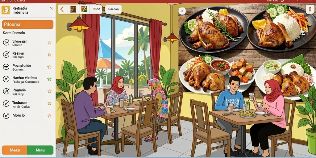 Tampilan antarmuka yang menarik dan mudah dinavigasi.