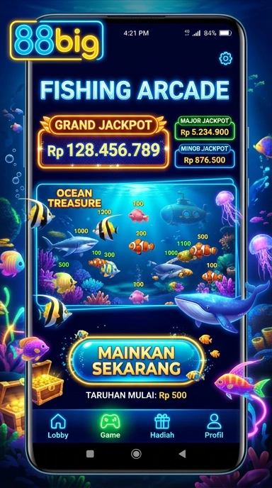 Cuplikan layar menu unduhan 88big untuk perangkat Android